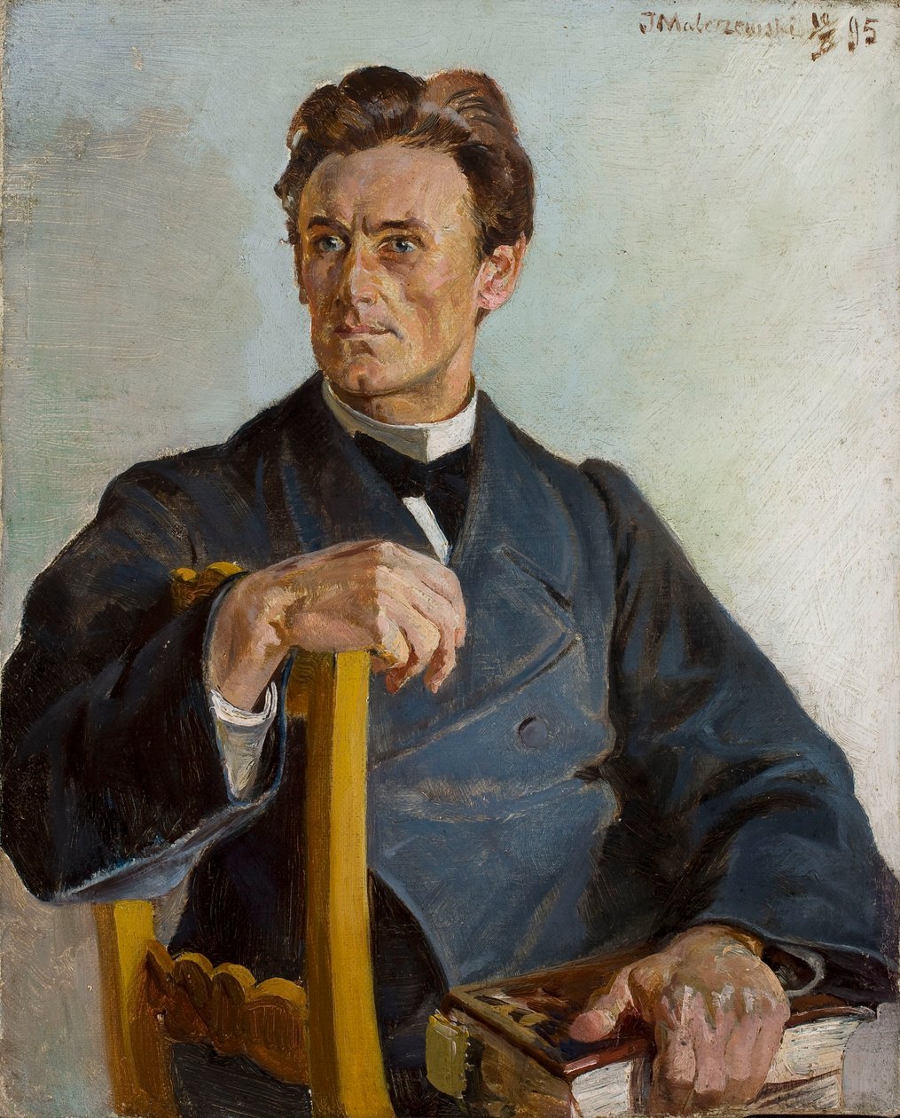Portret van pater Henryk Radomiński (1857-1933) door Jacek Malczewski