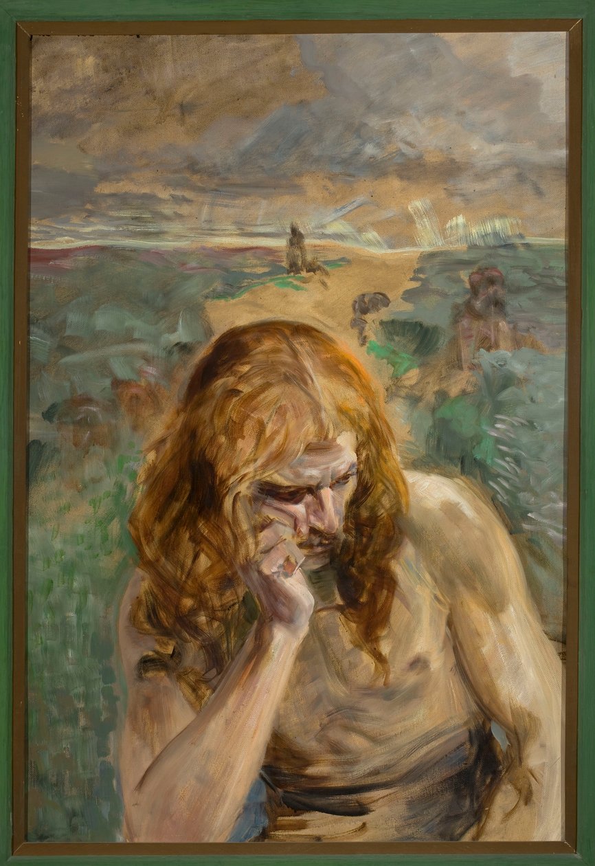De heilige Johannes de Doper door Jacek Malczewski
