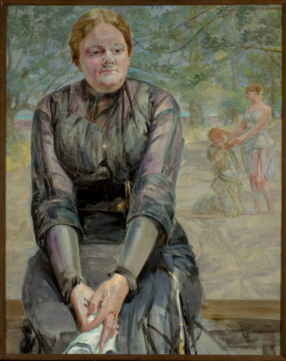 In gedachten verzonken – Portret van zuster Helena Karczewska door Jacek Malczewski