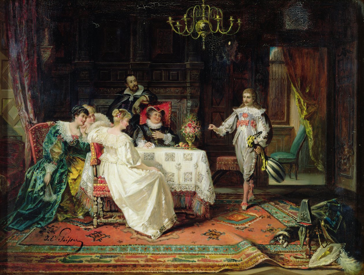 De Intocht van de Troubadour door Jacob Emmanuel Gaisser