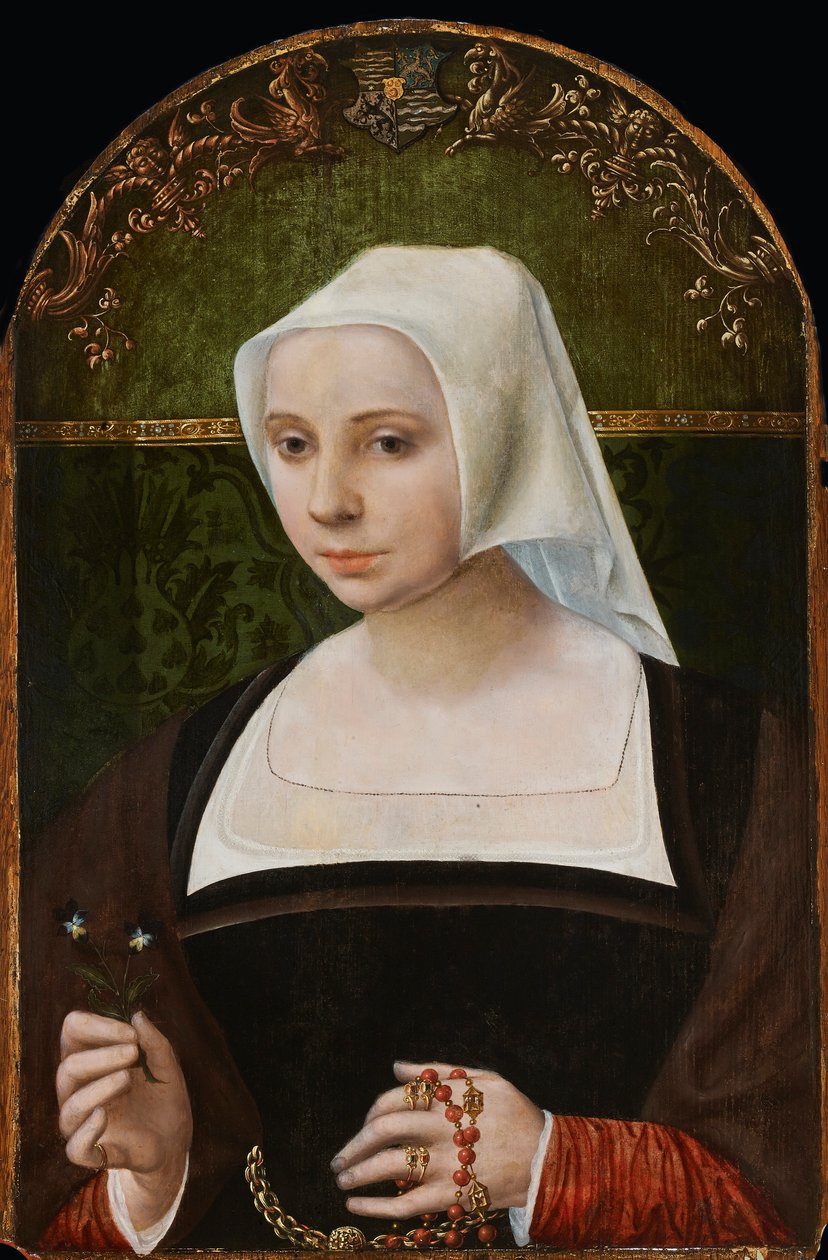 Barbara Arents, 1530 door Jacob Claesz. van Utrecht