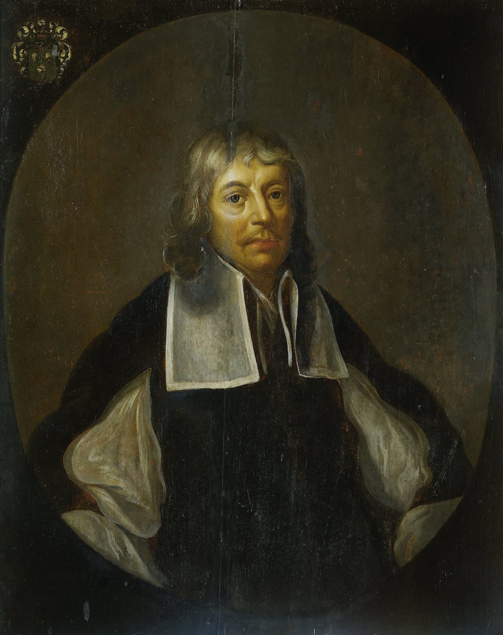 Portret van Joan Maetsuyker, gouverneur-generaal van Nederlands-Indië door Jacob Coeman