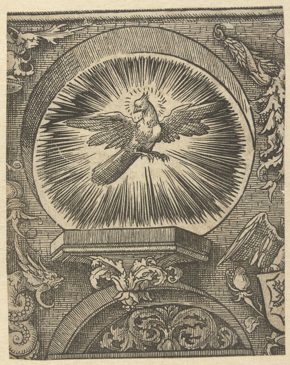 De Heilige Geest door Jacob Cornelisz van Oostsanen