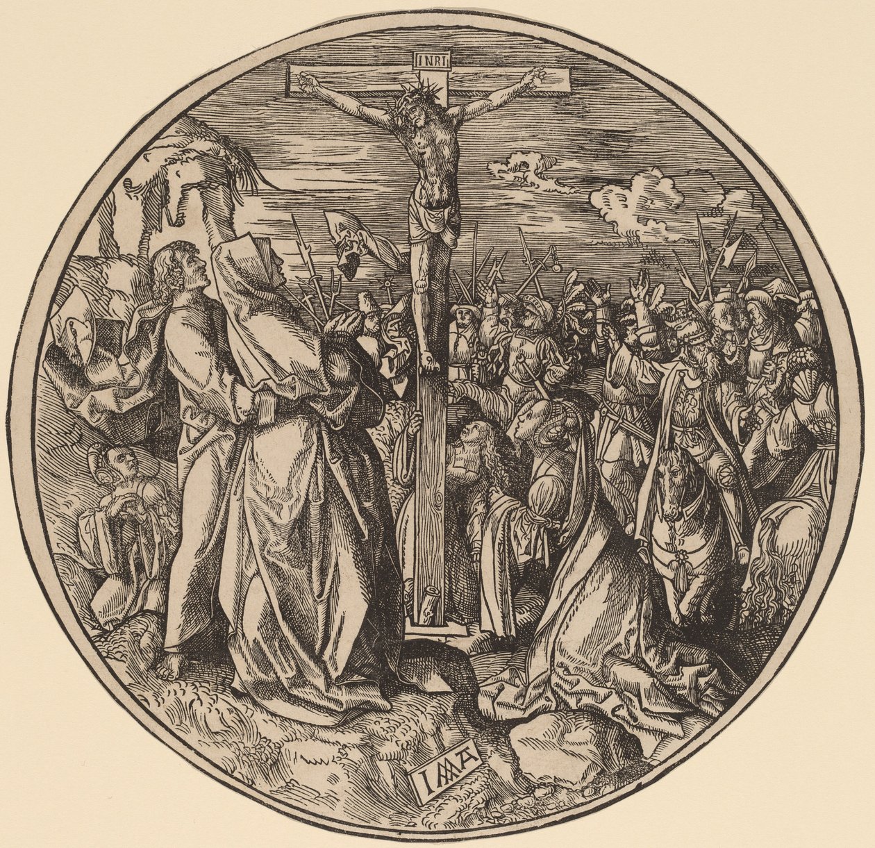 De Kruisiging door Jacob Cornelisz van Oostsanen