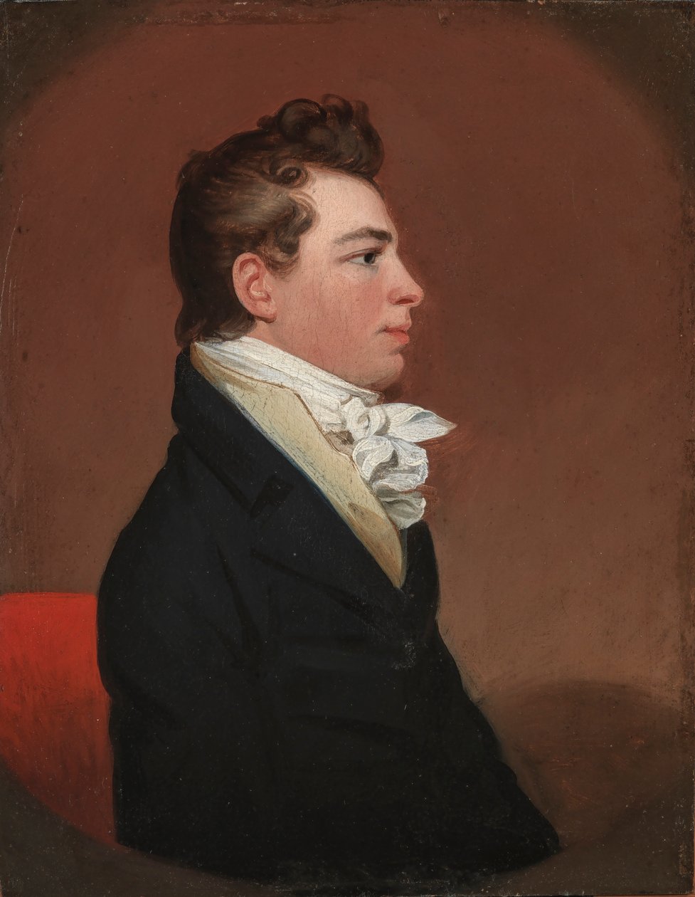 Portret van een man door Jacob Eichholtz
