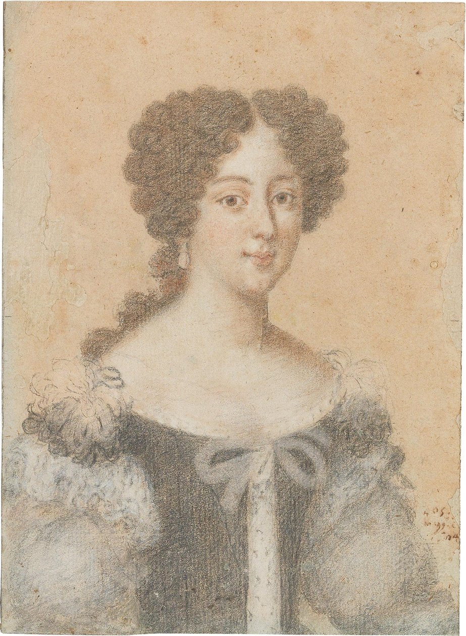 Portret van Clelia Cesarini Colonna, Hertogin van Sonnino door Jacob Ferdinand Voet