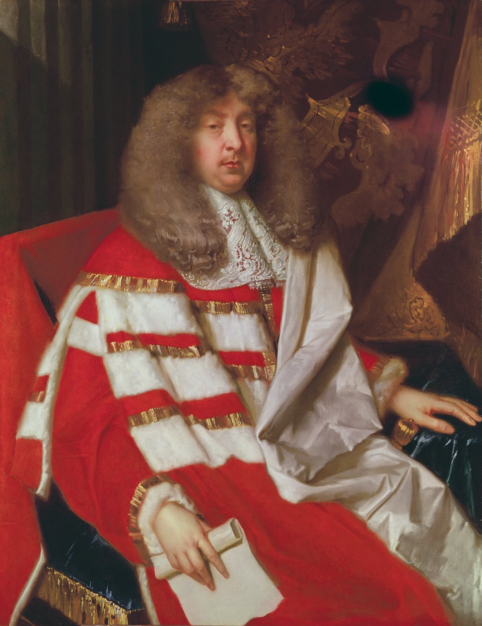 Portret van John Maitland (1616-82) Hertog van Lauderdale door Jacob Huysmans