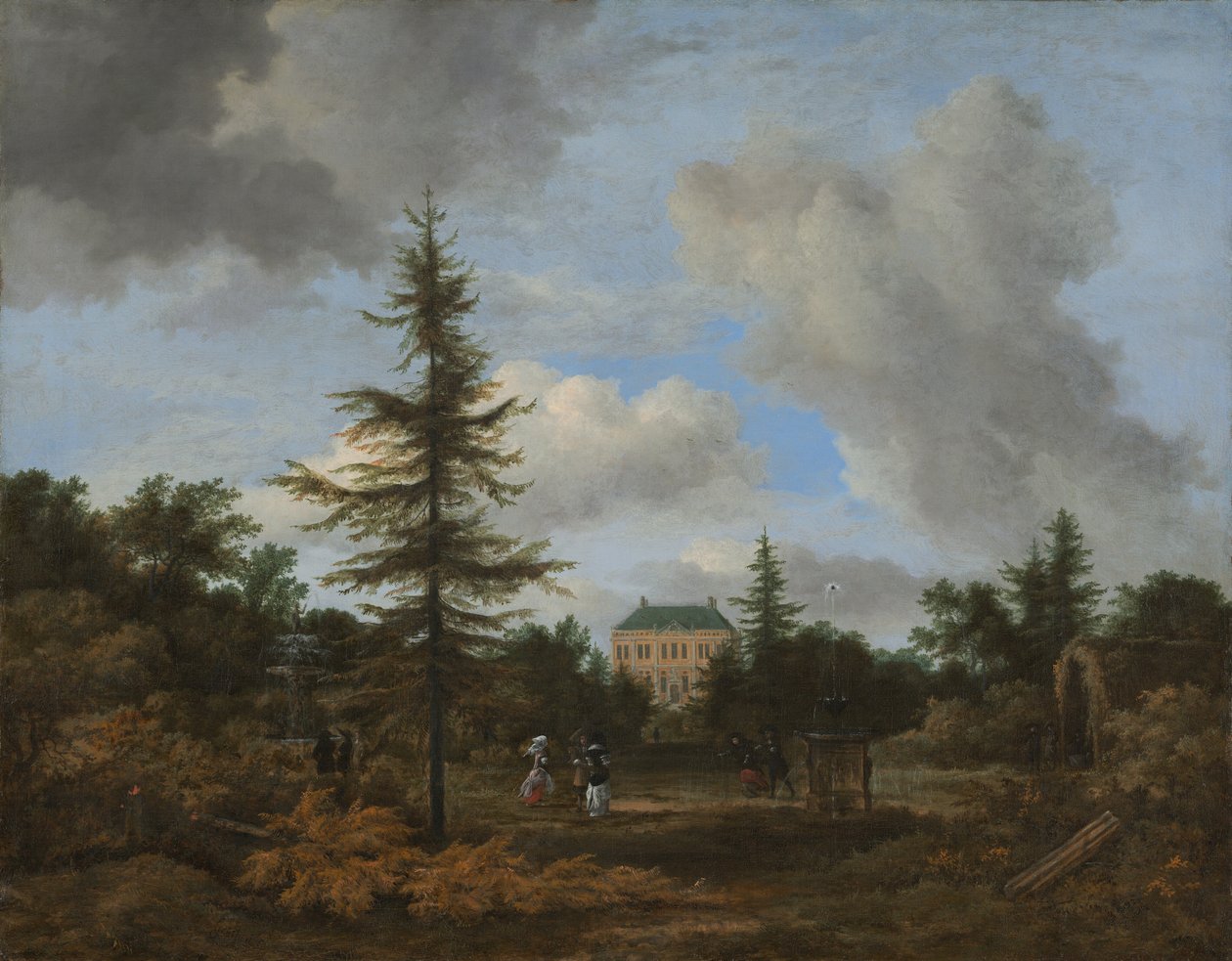  door Jacob Isaaksz. or Isaacksz. van Ruisdael