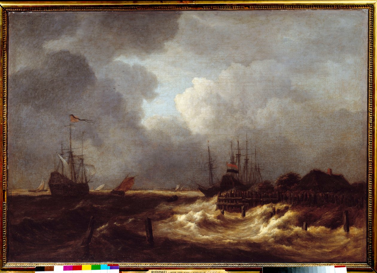 De Tempete door Jacob van Ruisdael