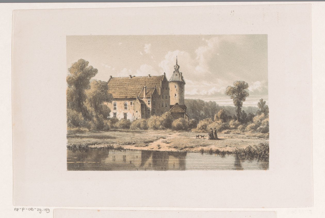 Kasteel Rechteren door Jacob Jan van der Maaten