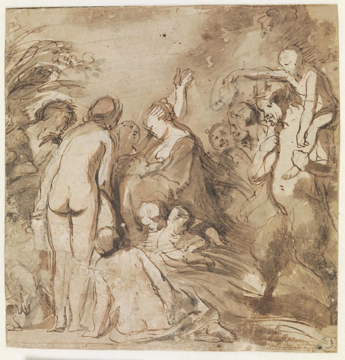 Hulde aan Pomona (Allegorie van Vruchtbaarheid) door Jacob Jordaens