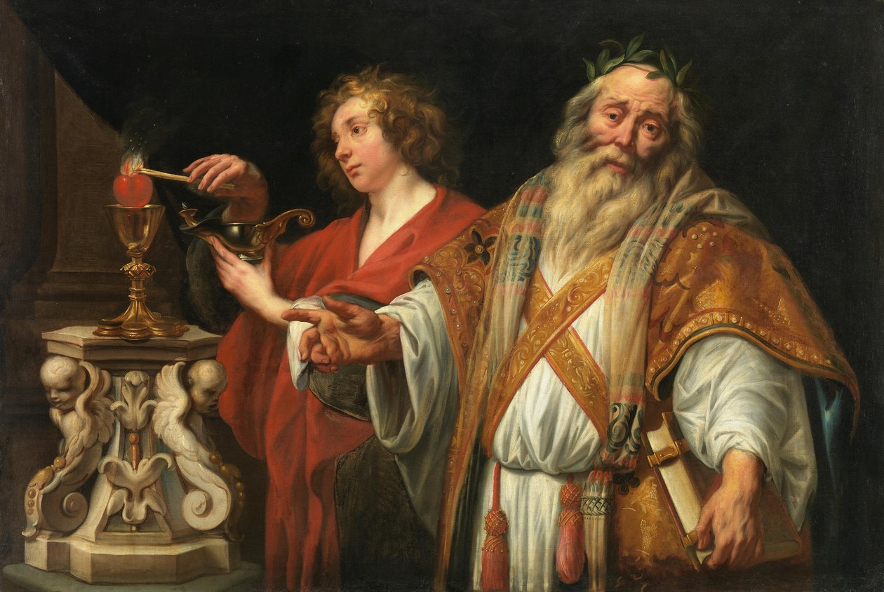 Religieuze allegorie door Jacob Jordaens