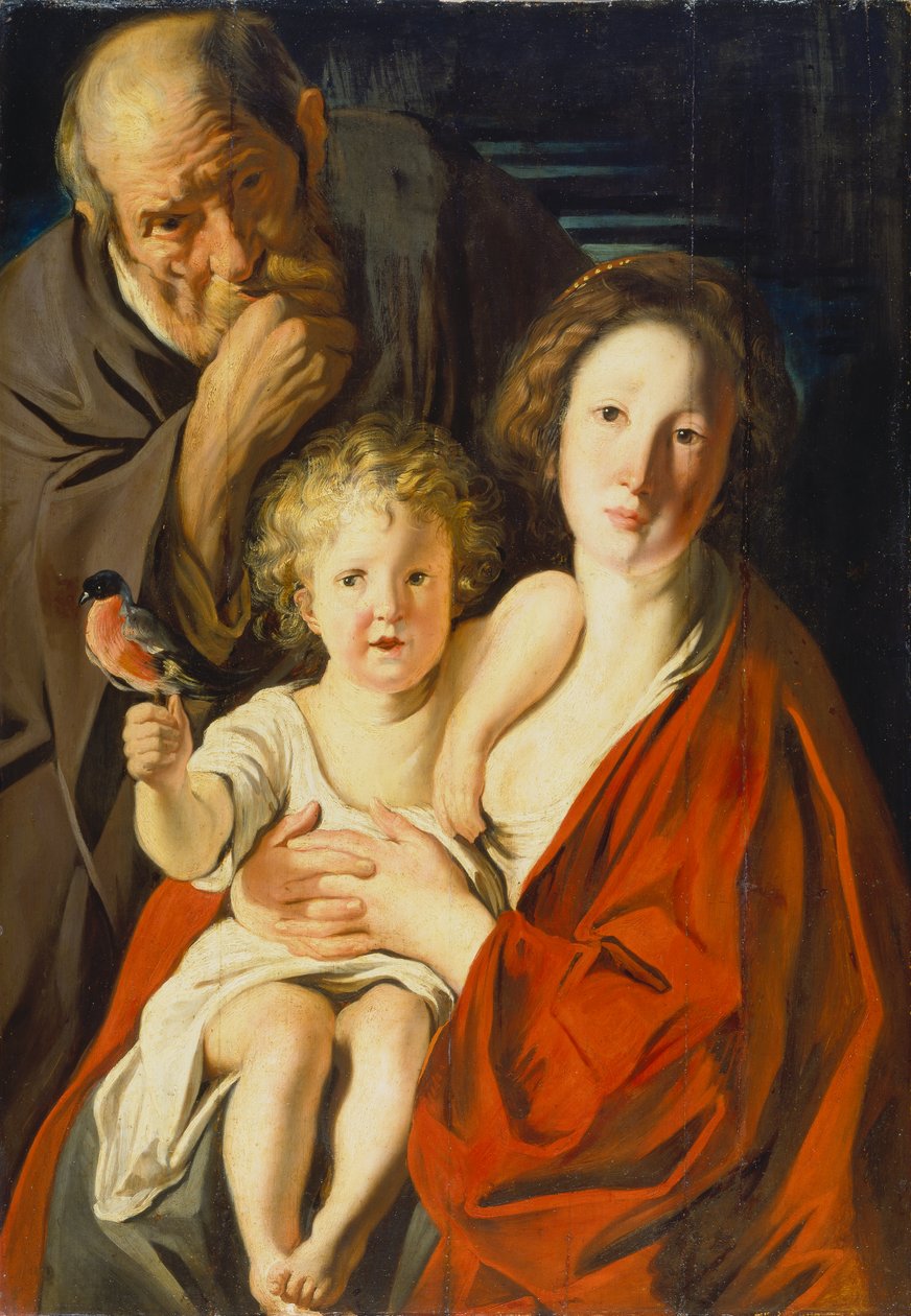 De Heilige Familie door Jacob Jordaens