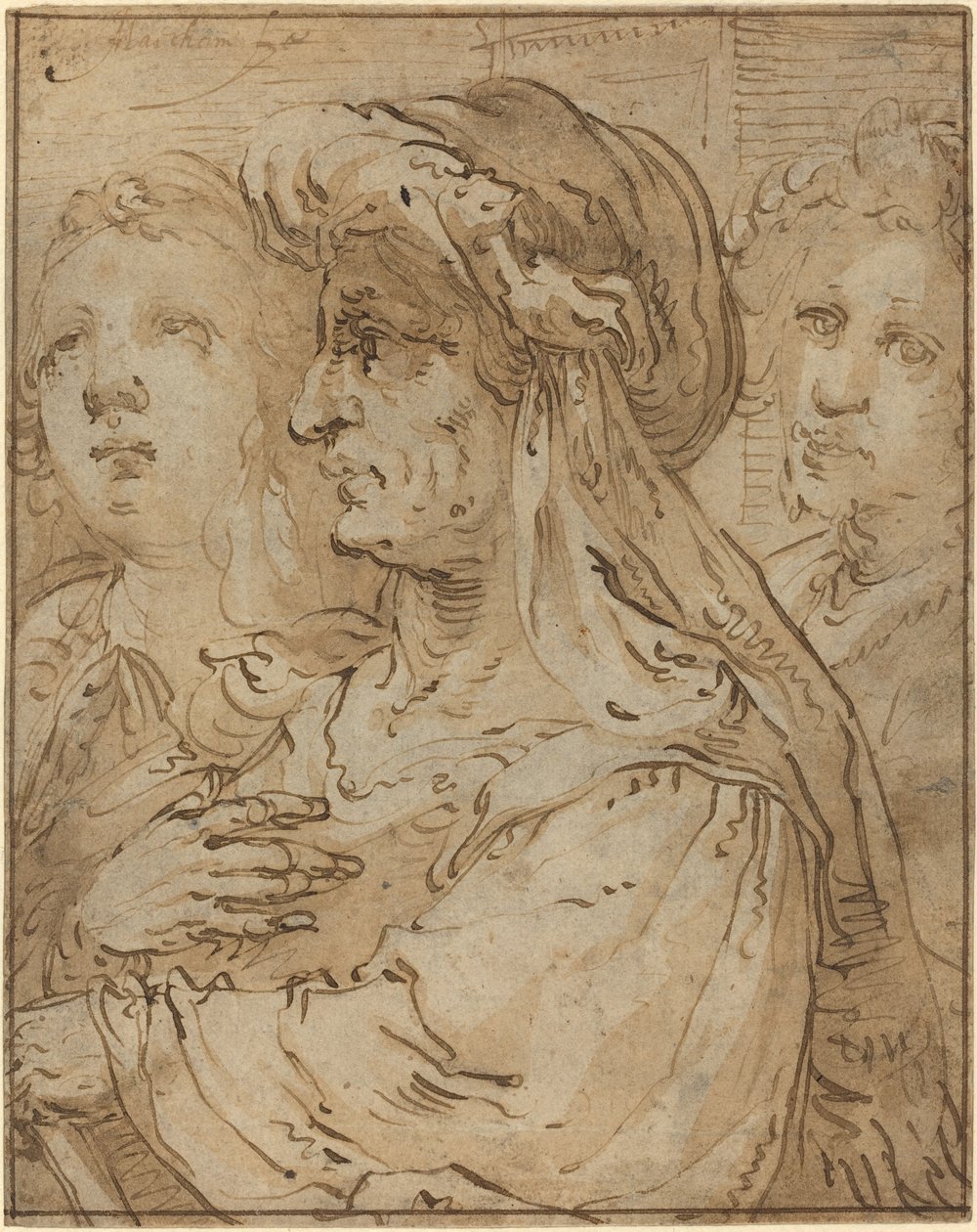 Allegorie van de ouderdom door Jacob Matham