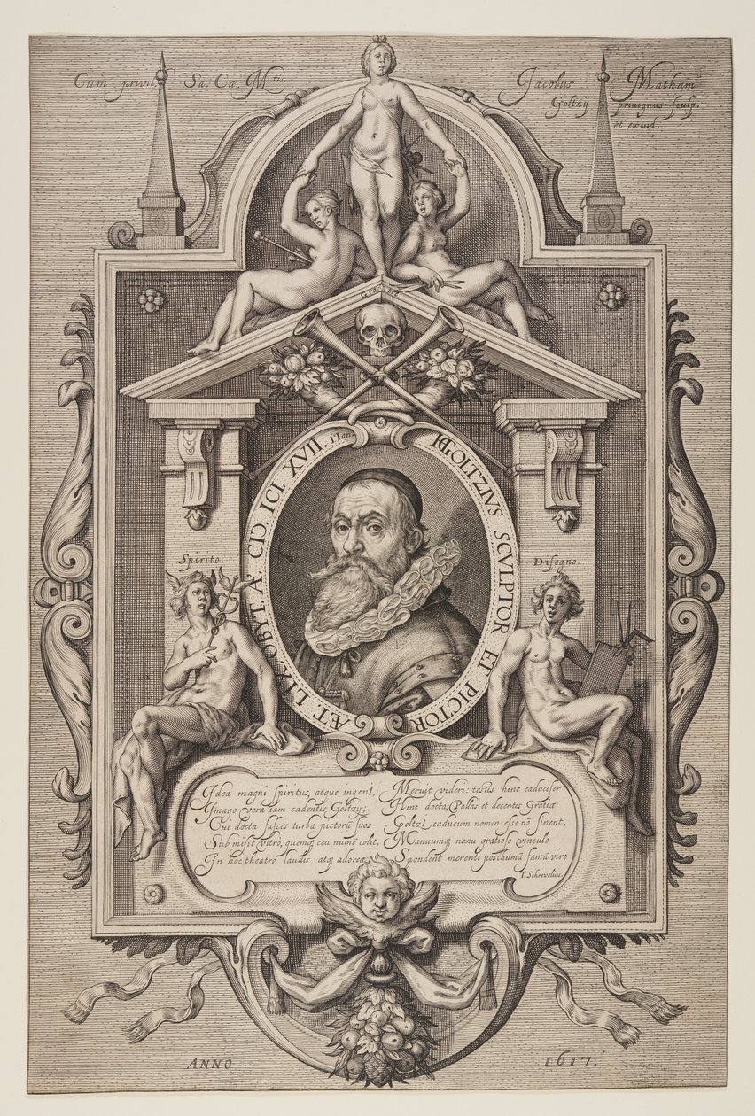 Hendrick Goltzius door Jacob Matham