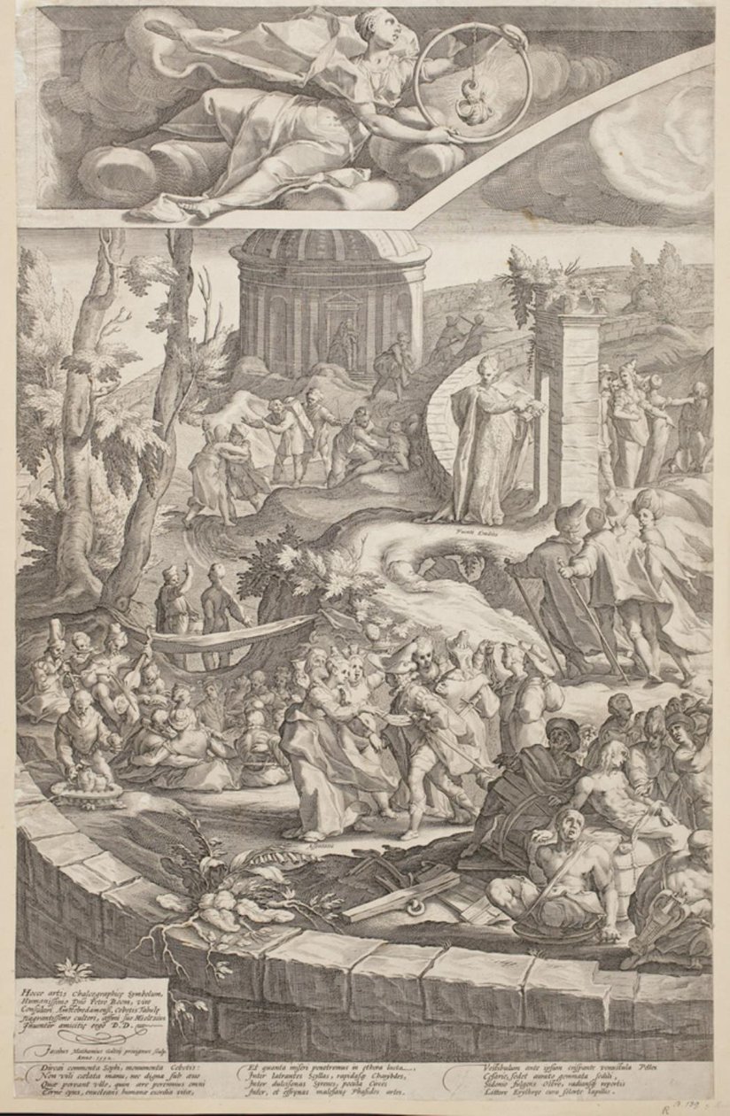 Tabula Cebetis door Jacob Matham