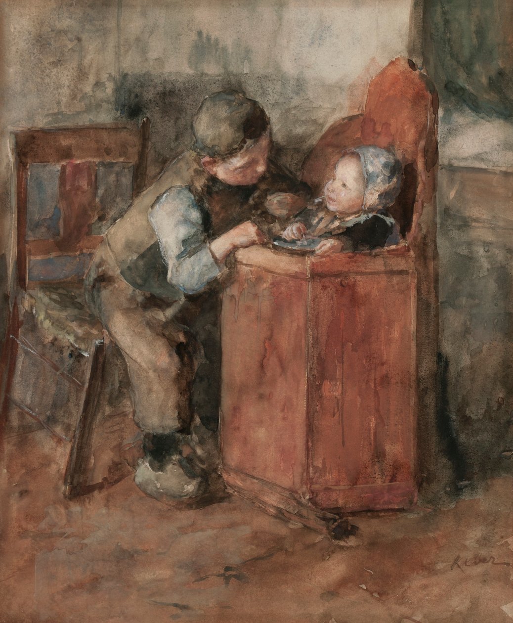 Broederliefde door Jacob Simon Kever