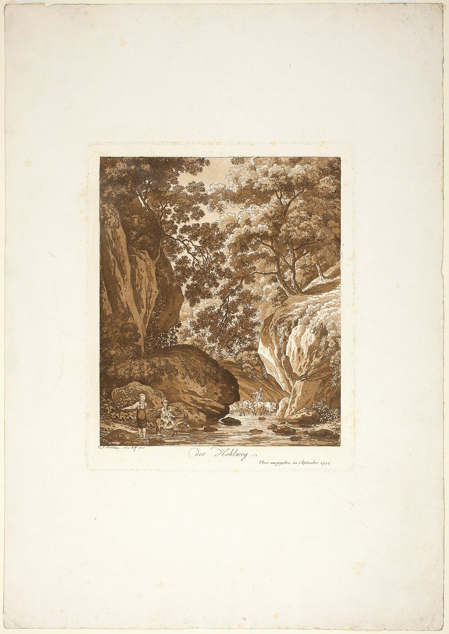 De Kloof door Jacob Wilhelm Mechau