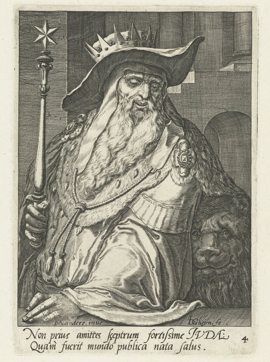 Stamvader Juda door Jacob de Gheyn (II)