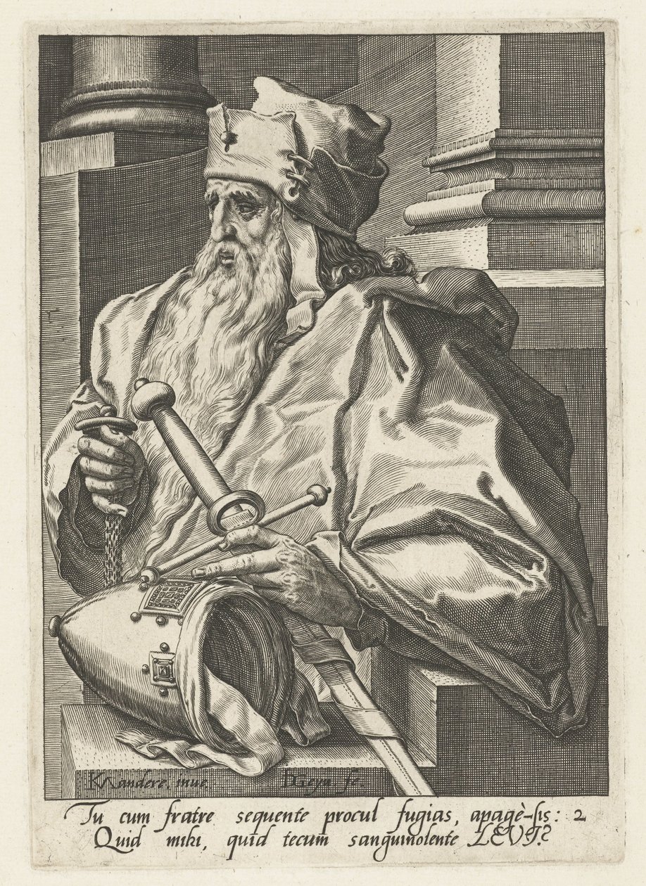 Stamvader Levi door Jacob de Gheyn (II)
