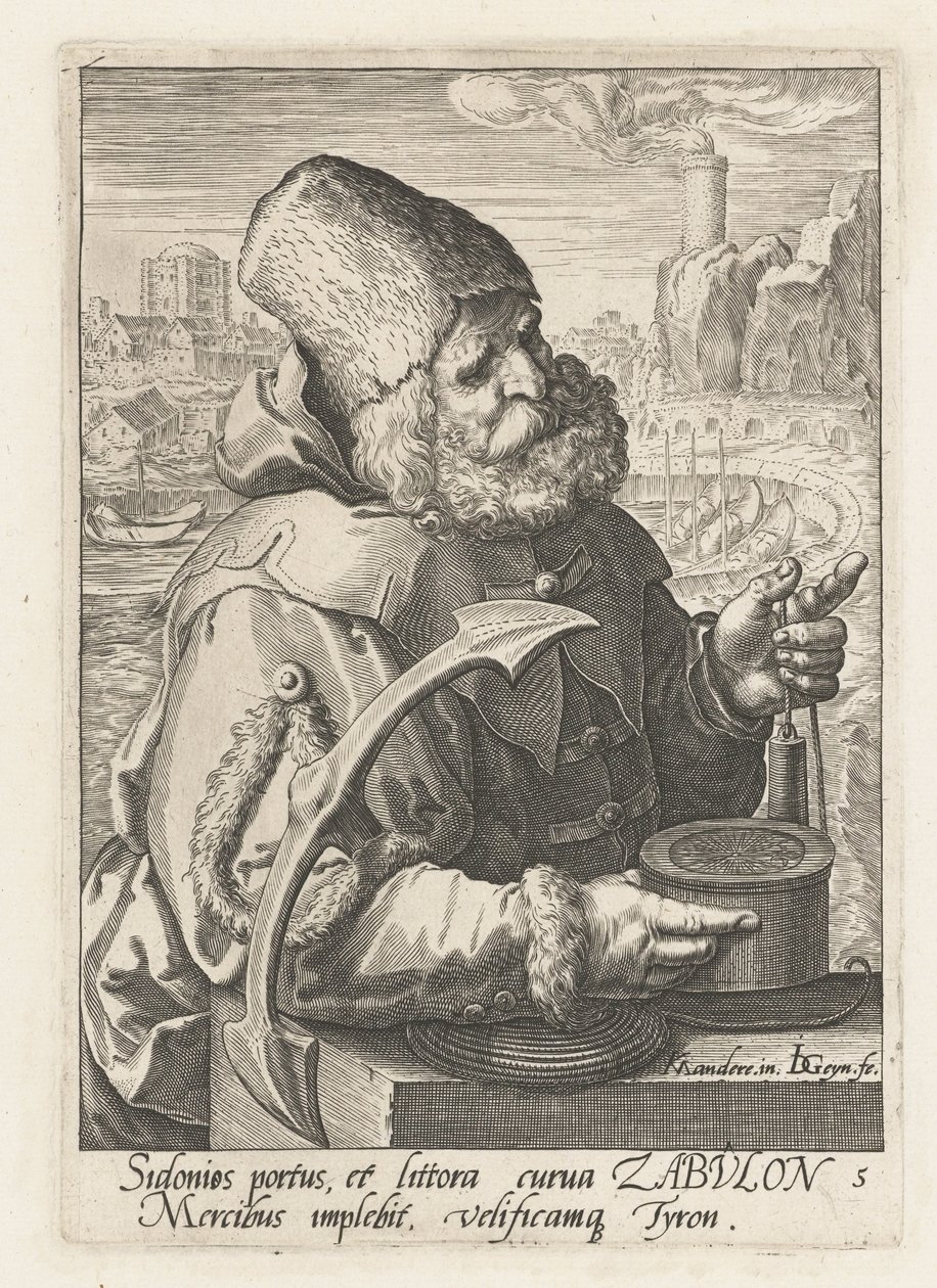 Stamvader Zebulon door Jacob de Gheyn (II)