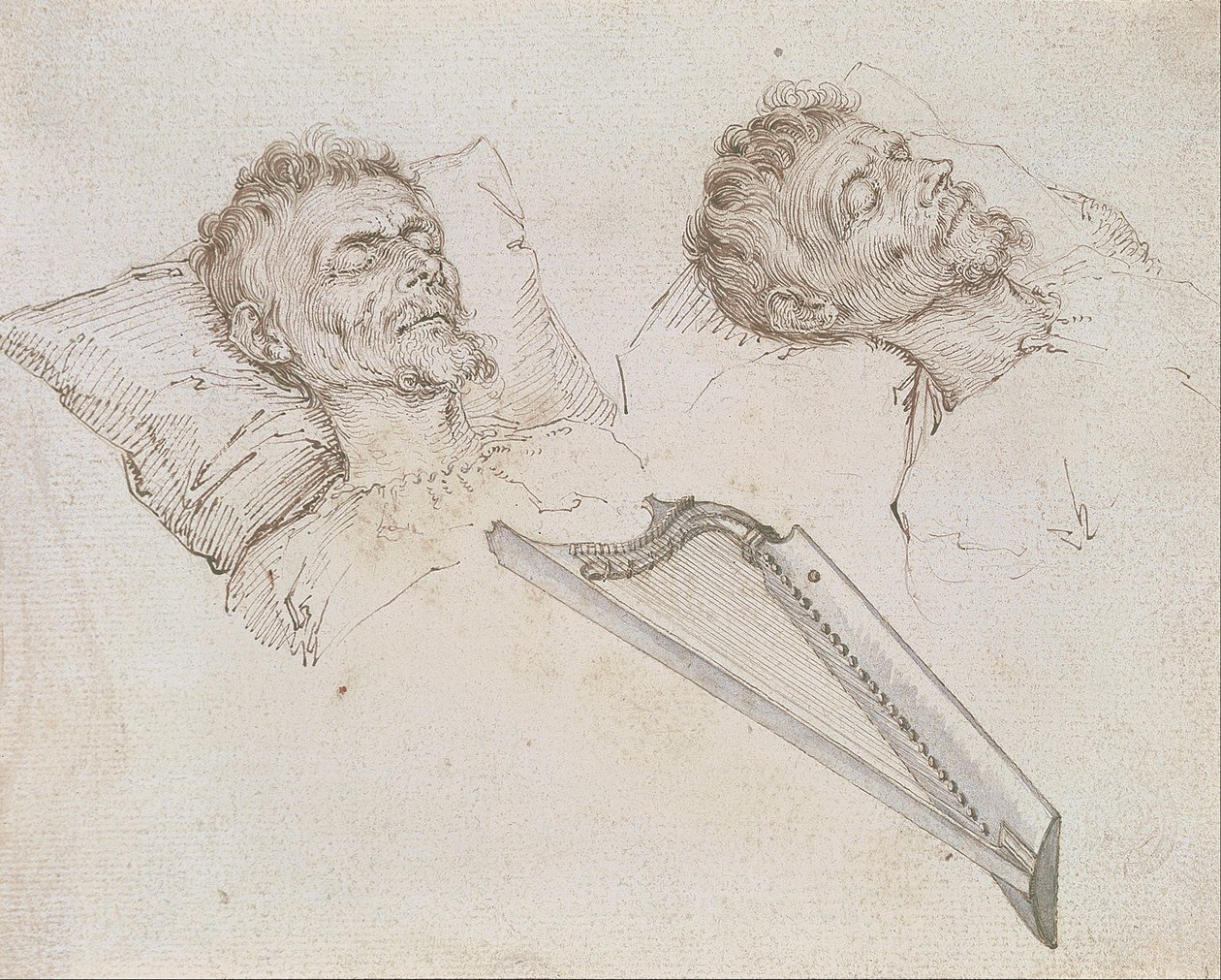 Karel van Mander on his Deathbed door Jacob de Gheyn II
