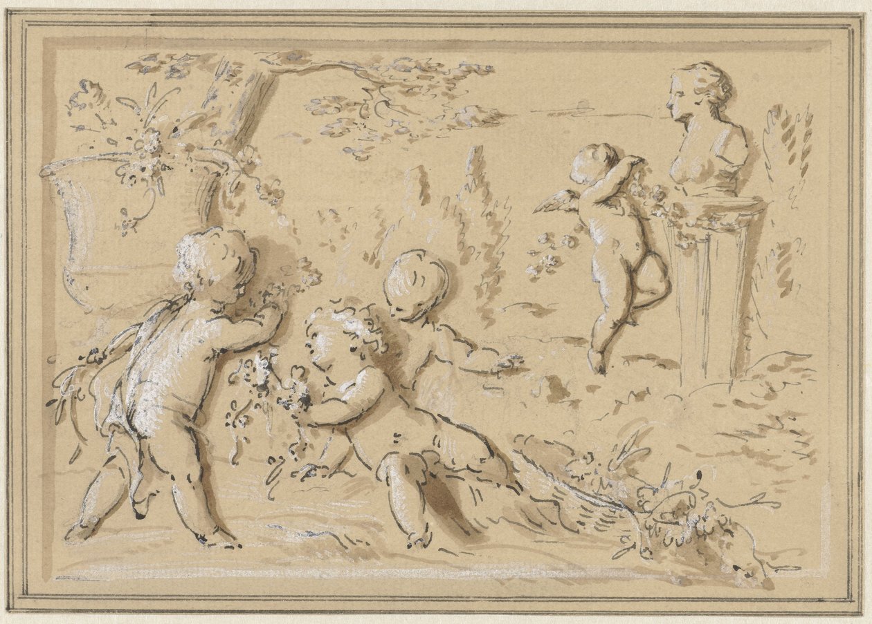 Lente De vier seizoenen (serietitel) door Jacob de Wit