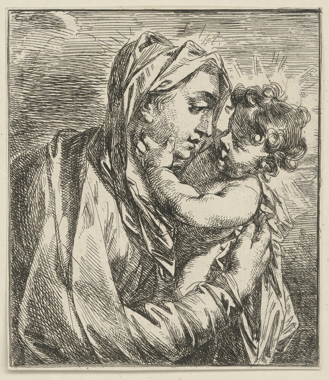 Maria met het Kind door Jacob de Wit