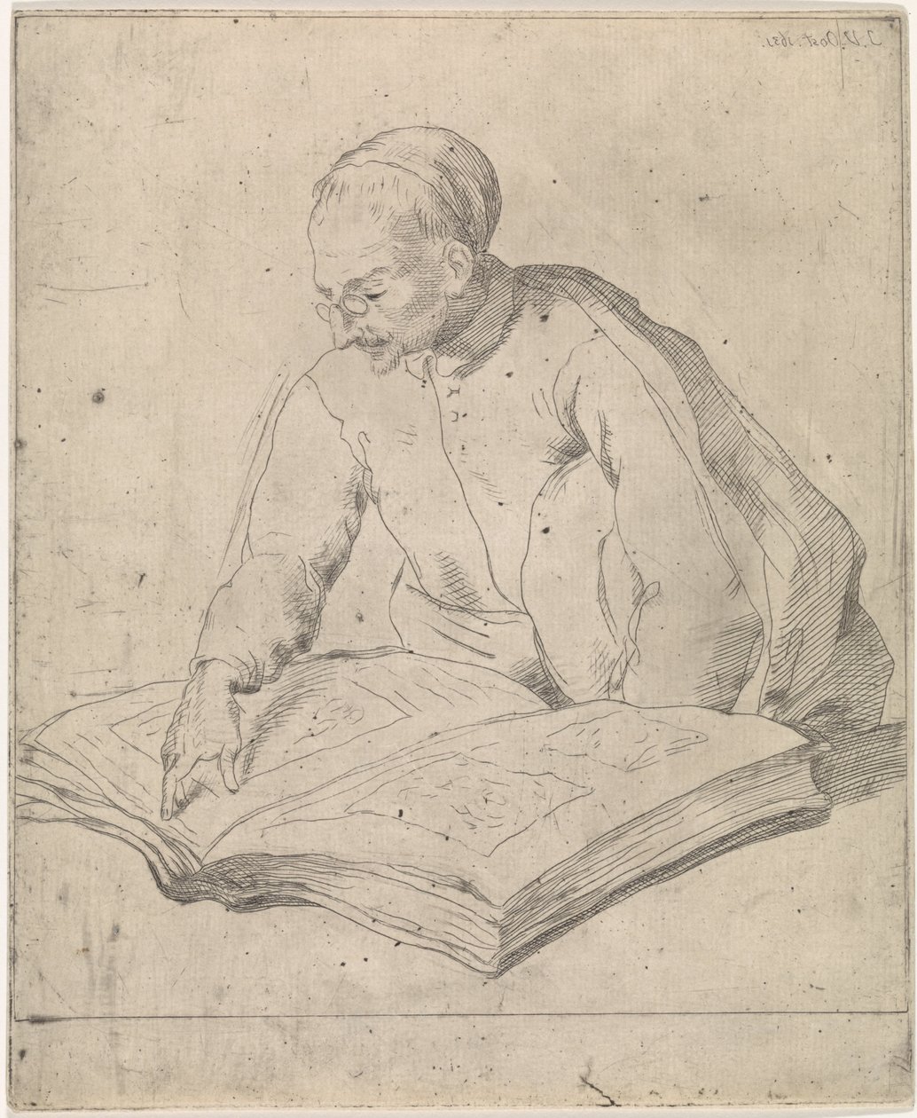 Portret van de verzamelaar Sebastiano Resta door Jacob van Oost (I)