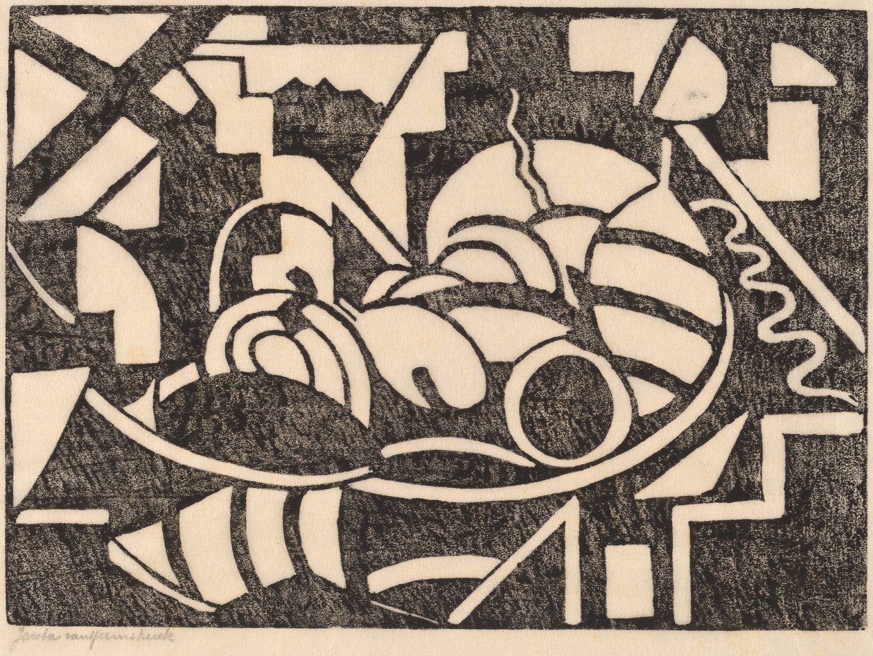 Stilleven door Jacoba van Heemskerck van Beest