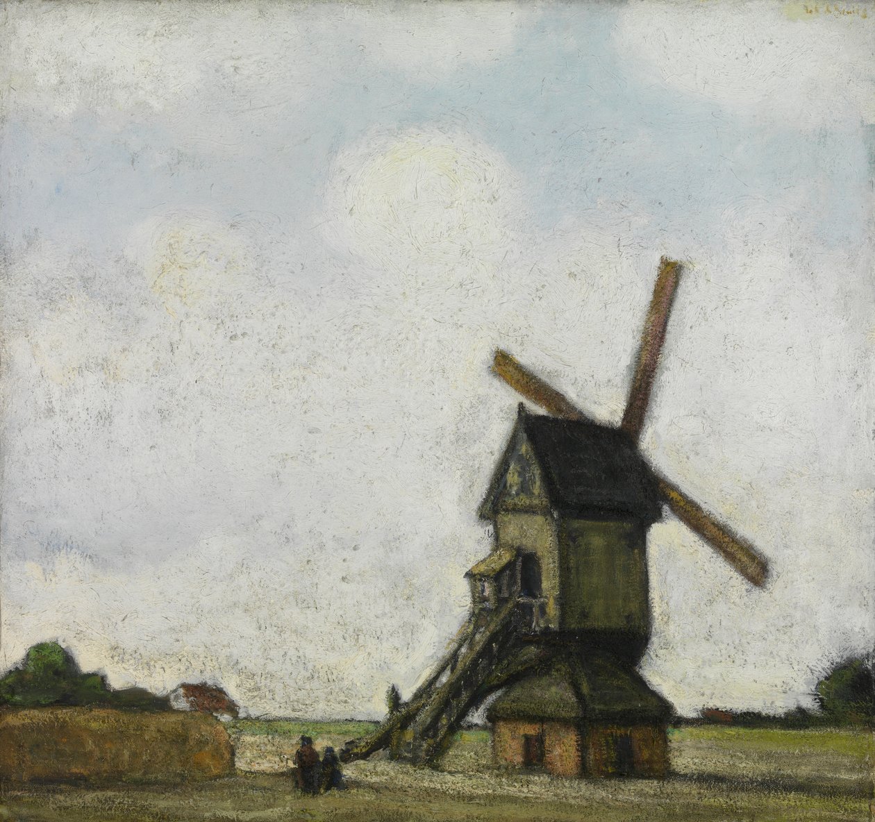 Windmolen in de Kempen door Jacobs Smits