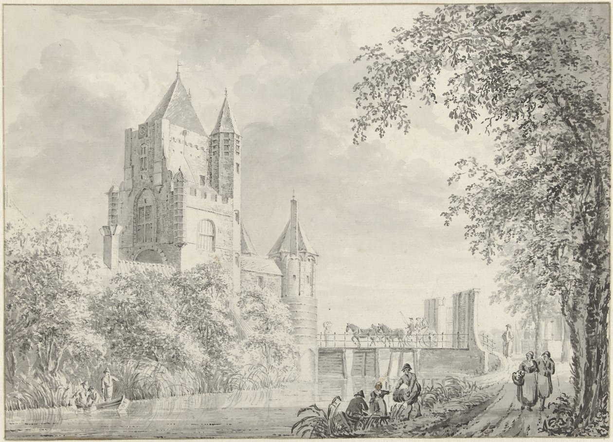 Stadspoort door Jacobus Kops (attributed to)