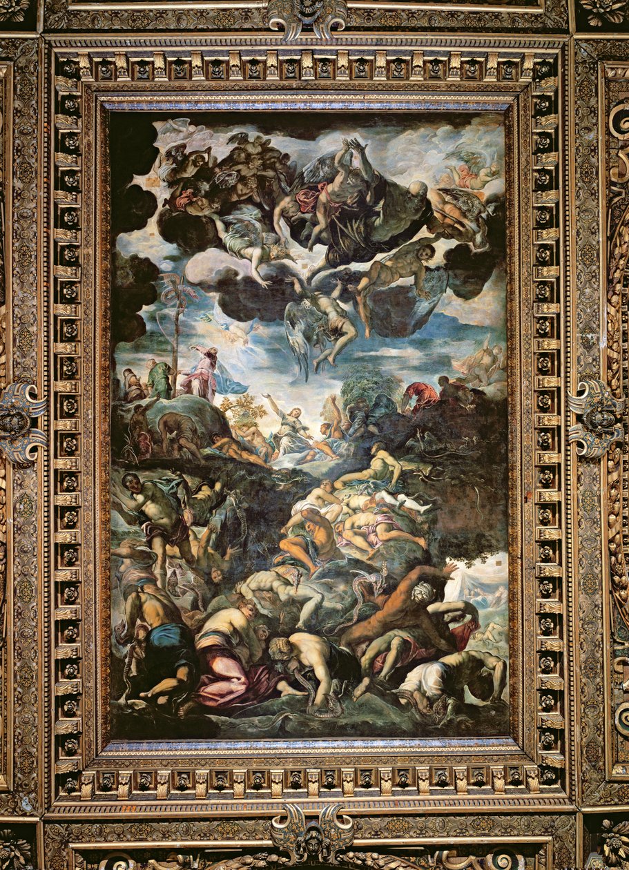 De Val van de Mens | Jacopo Robusti Tintoretto | Kunstafdruk