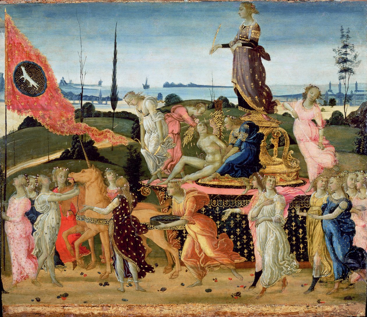 Triomf van Kuisheid, geïnspireerd door 