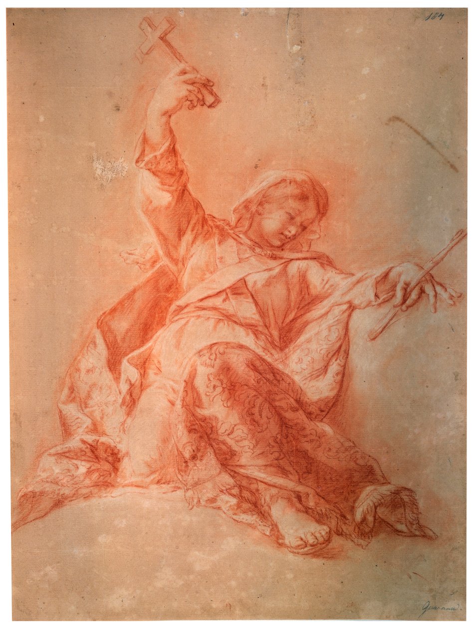Allegorie van het Geloof, 18e eeuw door Jacopo Guarana
