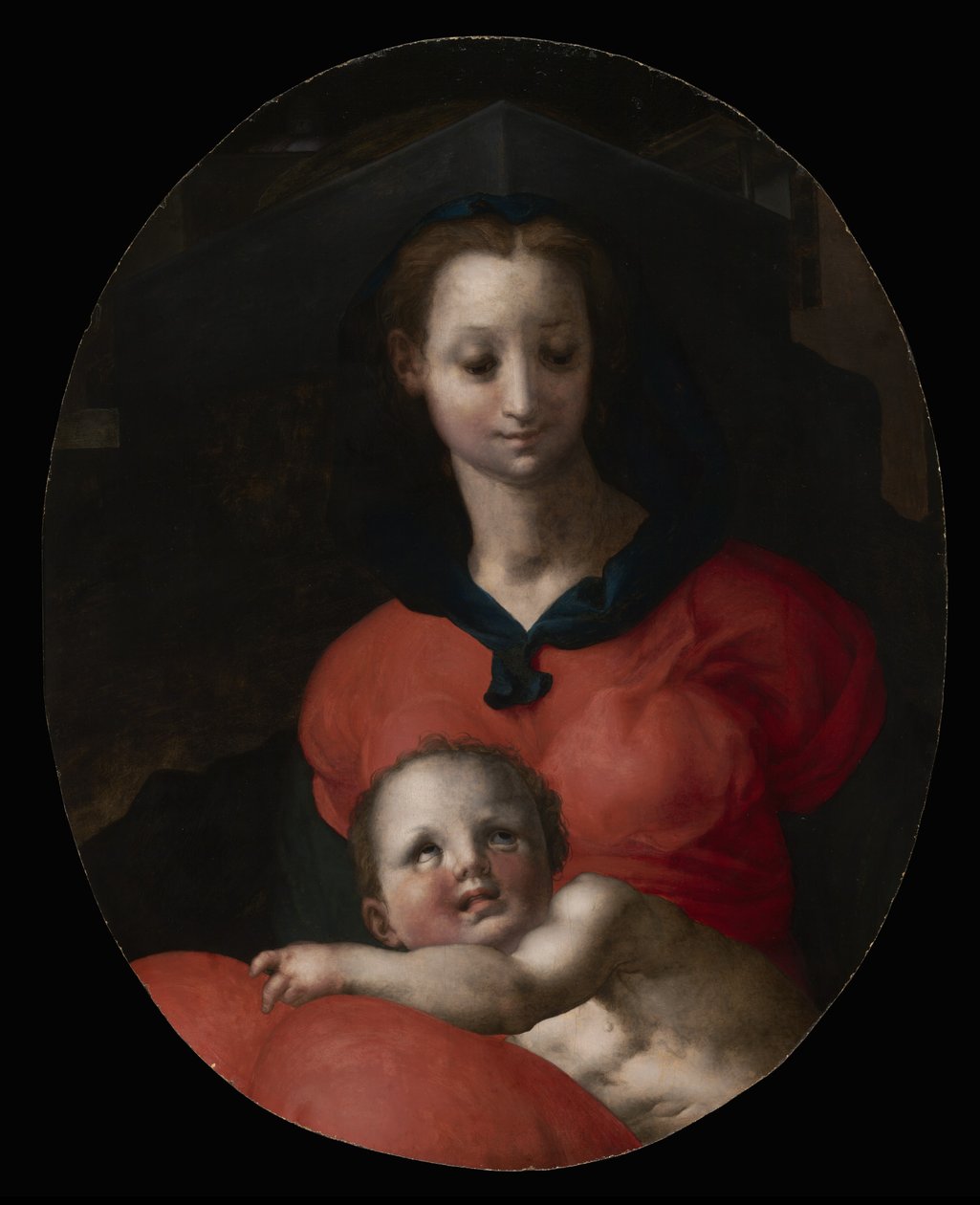Maagd en kind, bekend als de Madonna del Libro, c.1545-46 door Jacopo Pontormo