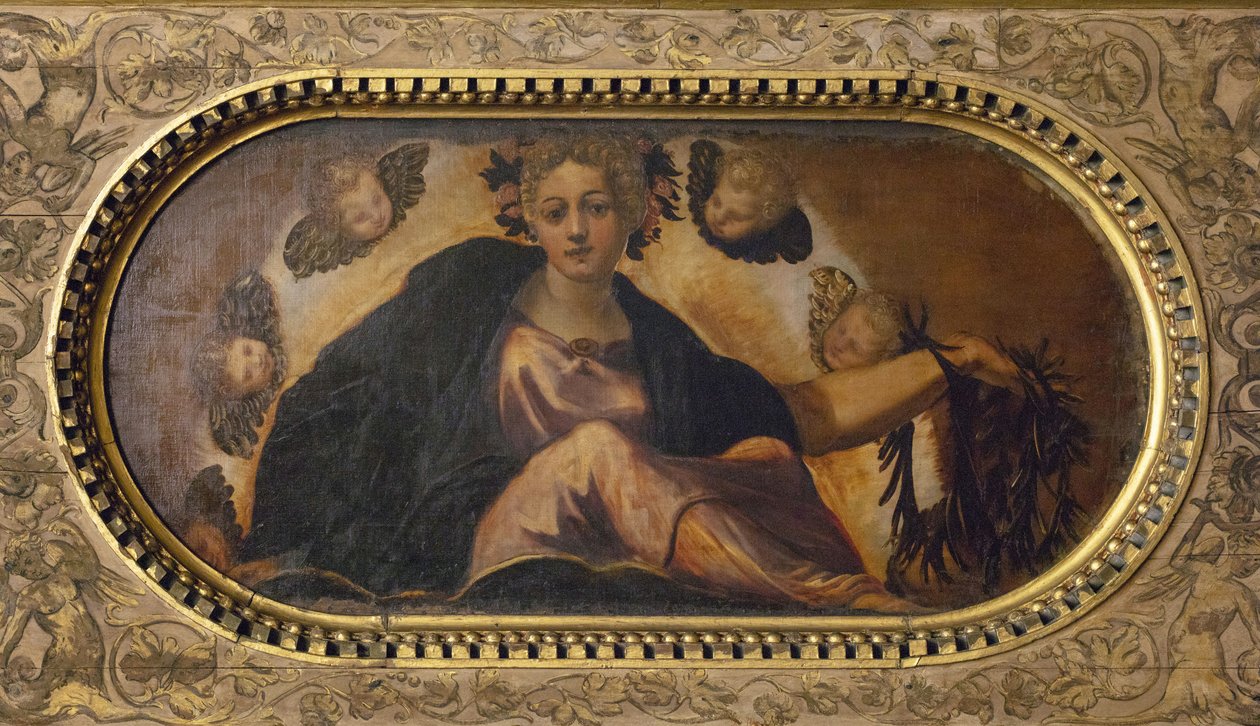 Allegoria della Felicità, 1565 door Jacopo Robusti Tintoretto