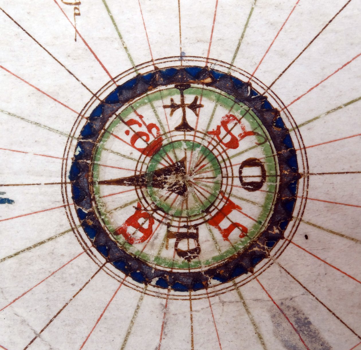 Kompaspunt (detail) door Jacopo Russo