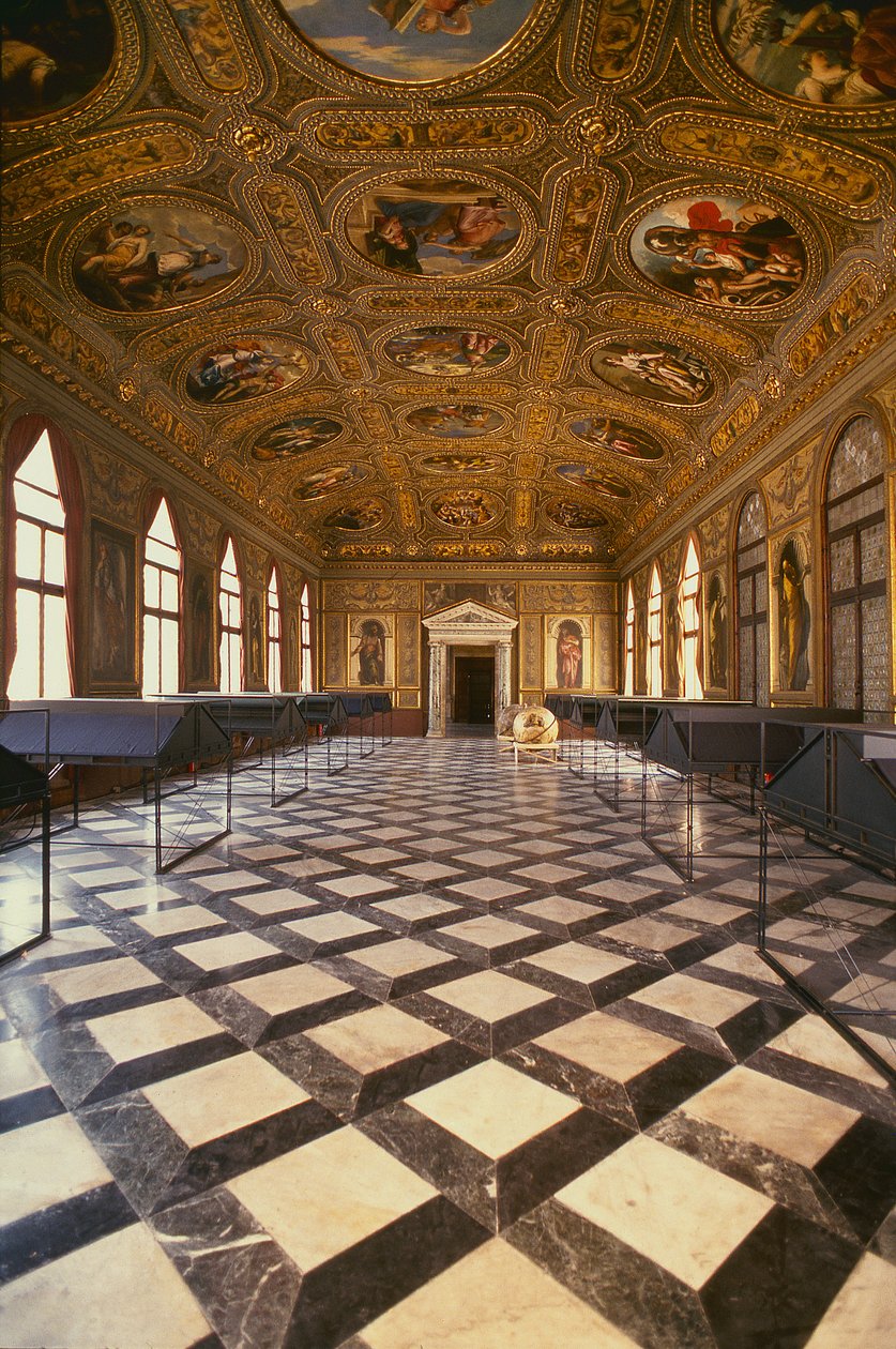 De Sala Dorata, gebouwd 1537-88 door Jacopo Sansovino