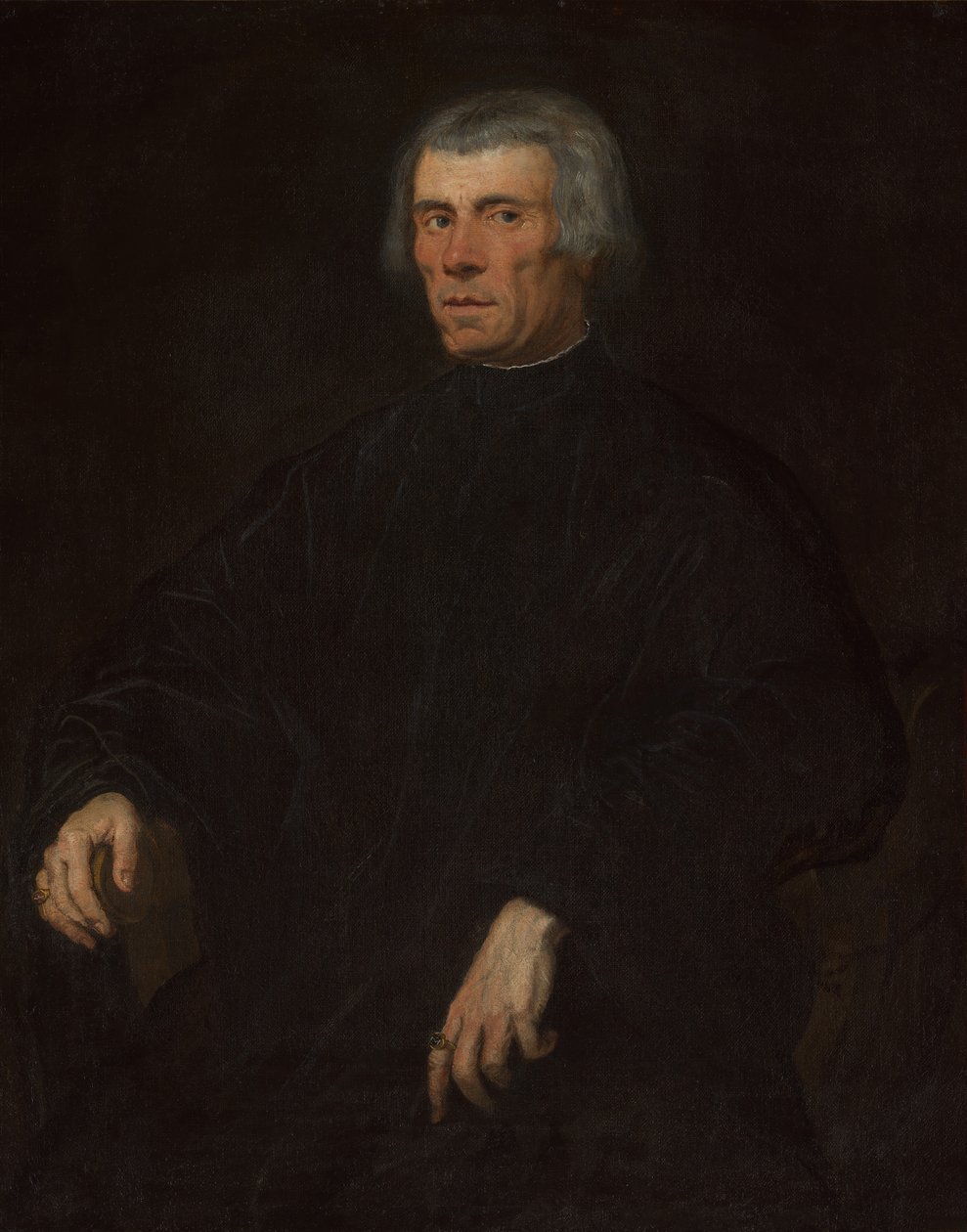 Portret van een man, 1550s door Jacopo Robusti Tintoretto