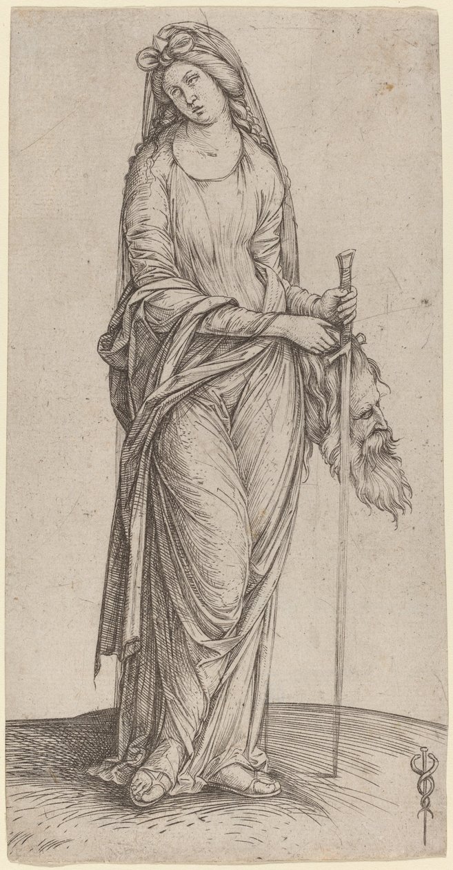 Judith met het hoofd van Holofernes, ca. 1501-1503 door Jacopo de Barbari