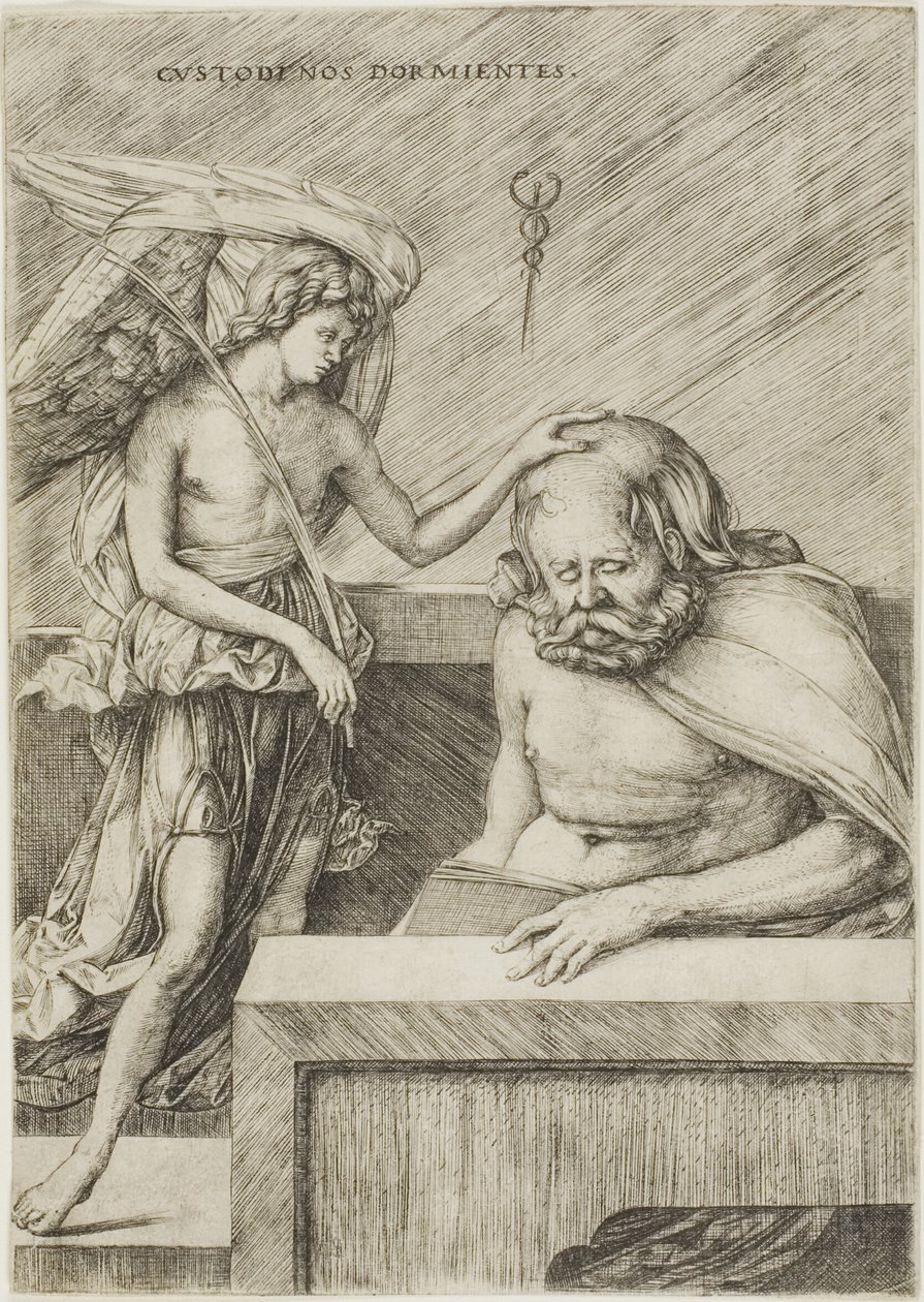 De beschermengel door Jacopo de