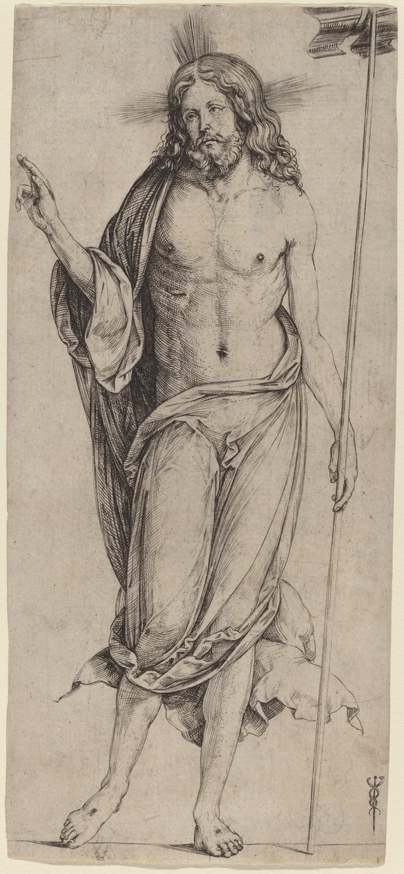 De Verrezen Christus, ca. 1503-1504 door Jacopo de Barbari
