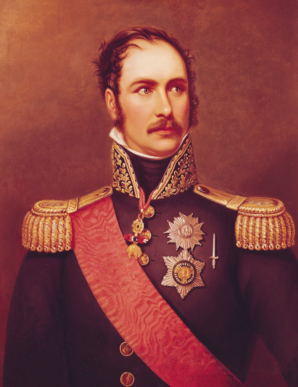 Portret van Prins Eugène de Beauharnais (1781-1824) Onderkoning van Italië en Hertog van Leuchtenberg door Jacques Louis David