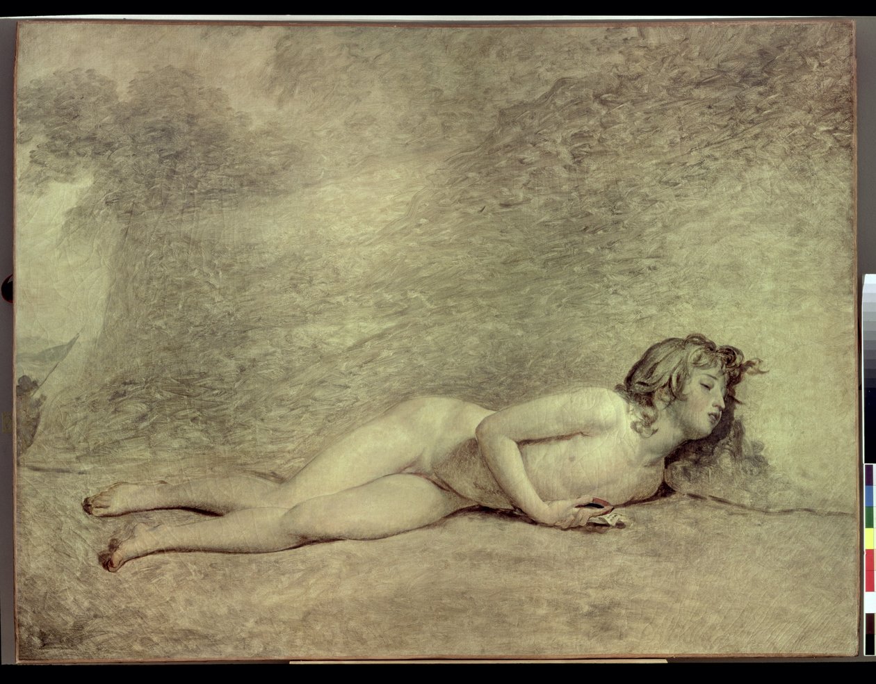 De dood van Joseph Barra door Jacques Louis David