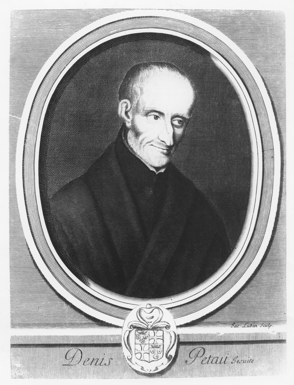 Portret van Denis Pétau door Jacques Lubin