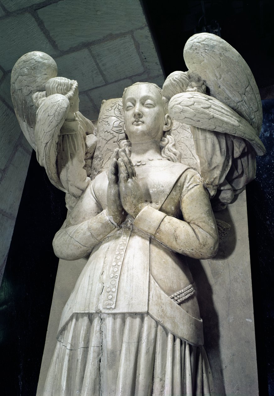 Graf van Agnes Sorel (ca. 1422-50) 1450-59 (detail) door Jacques Morel