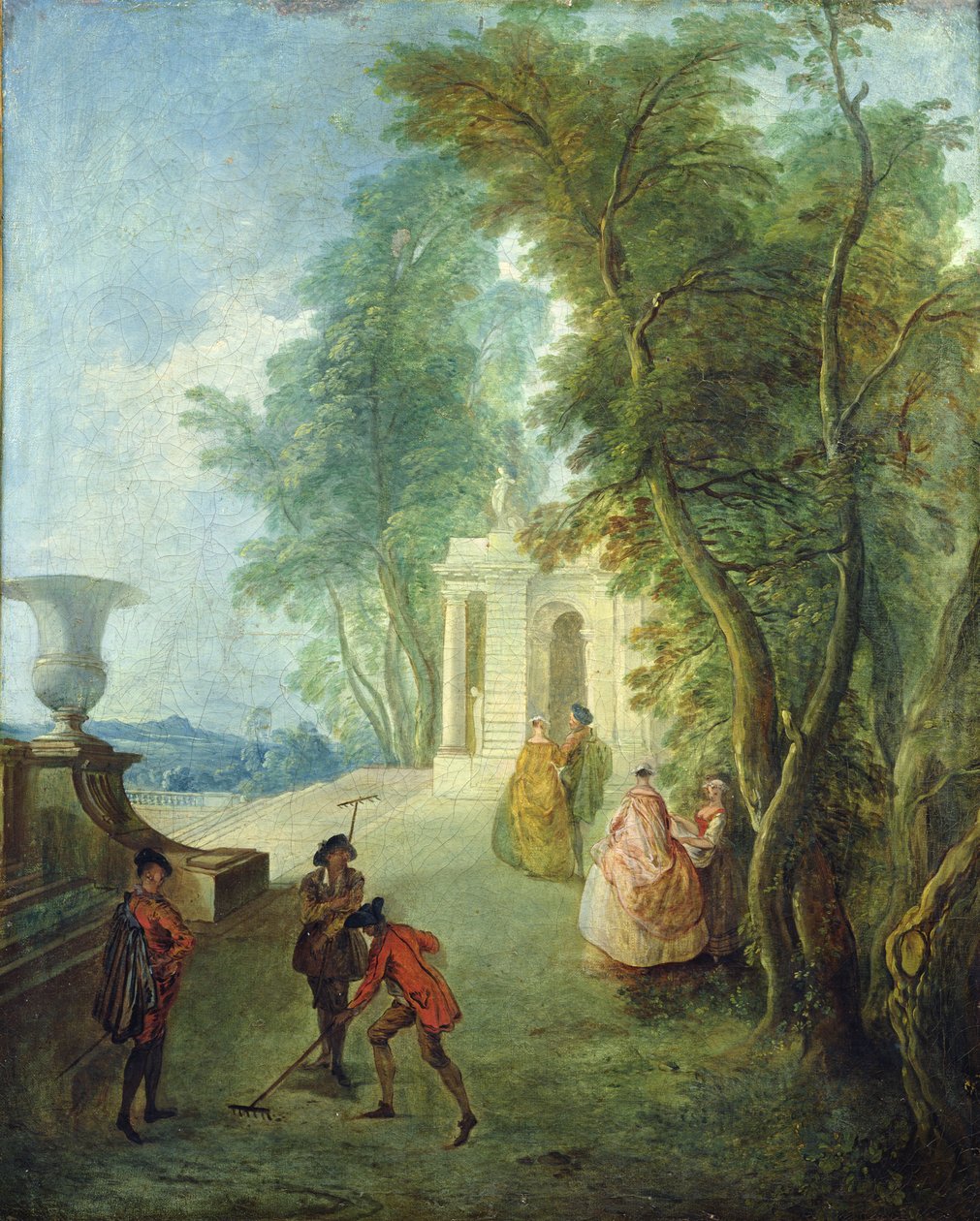 Lente door Jacques de Lajoüe