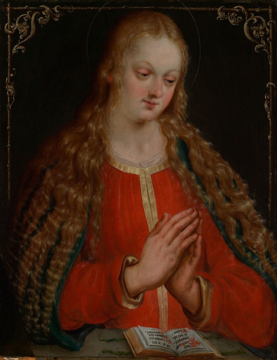 Maria van de Annunciatie door Jacques Bellange