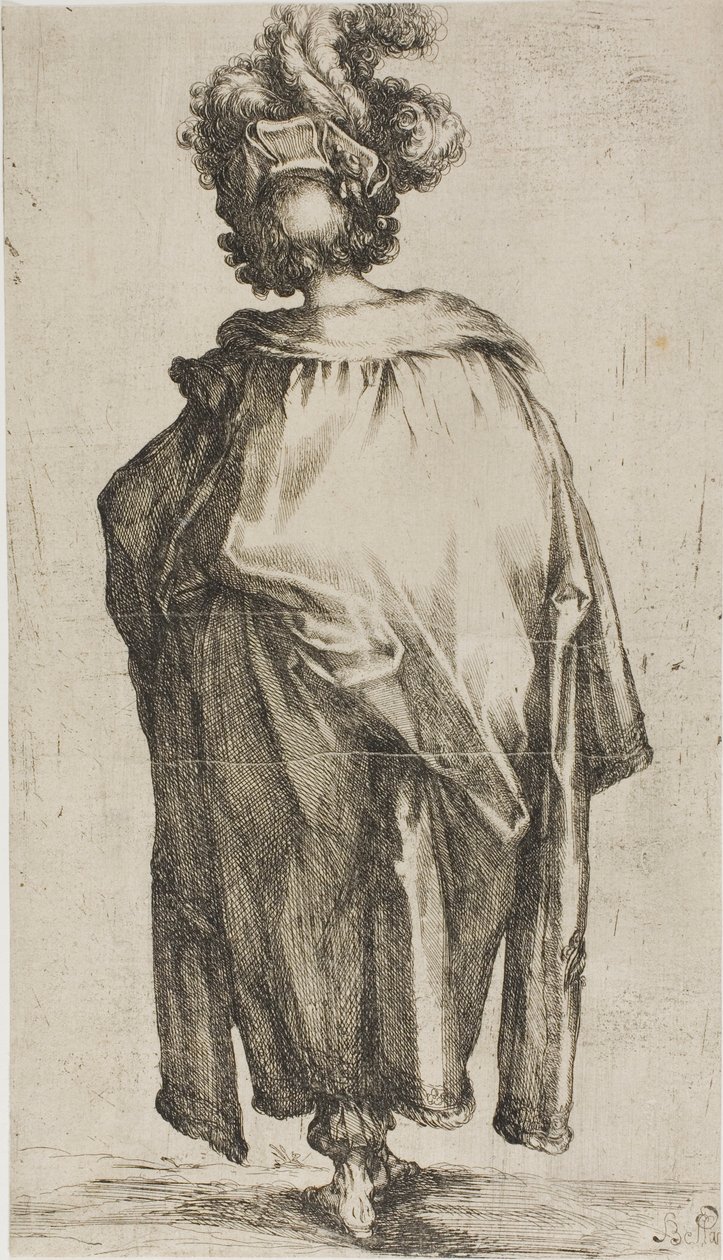 Melchior, van de Drie Wijzen door Jacques Bellange